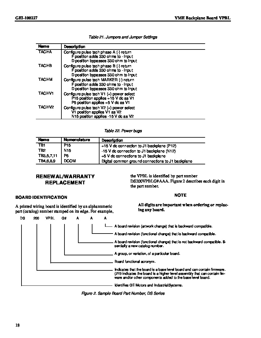 First Page Image of DS200VPBLG1ACC  GEI-100227 VME Backplane Board Renewal and Replacement.pdf